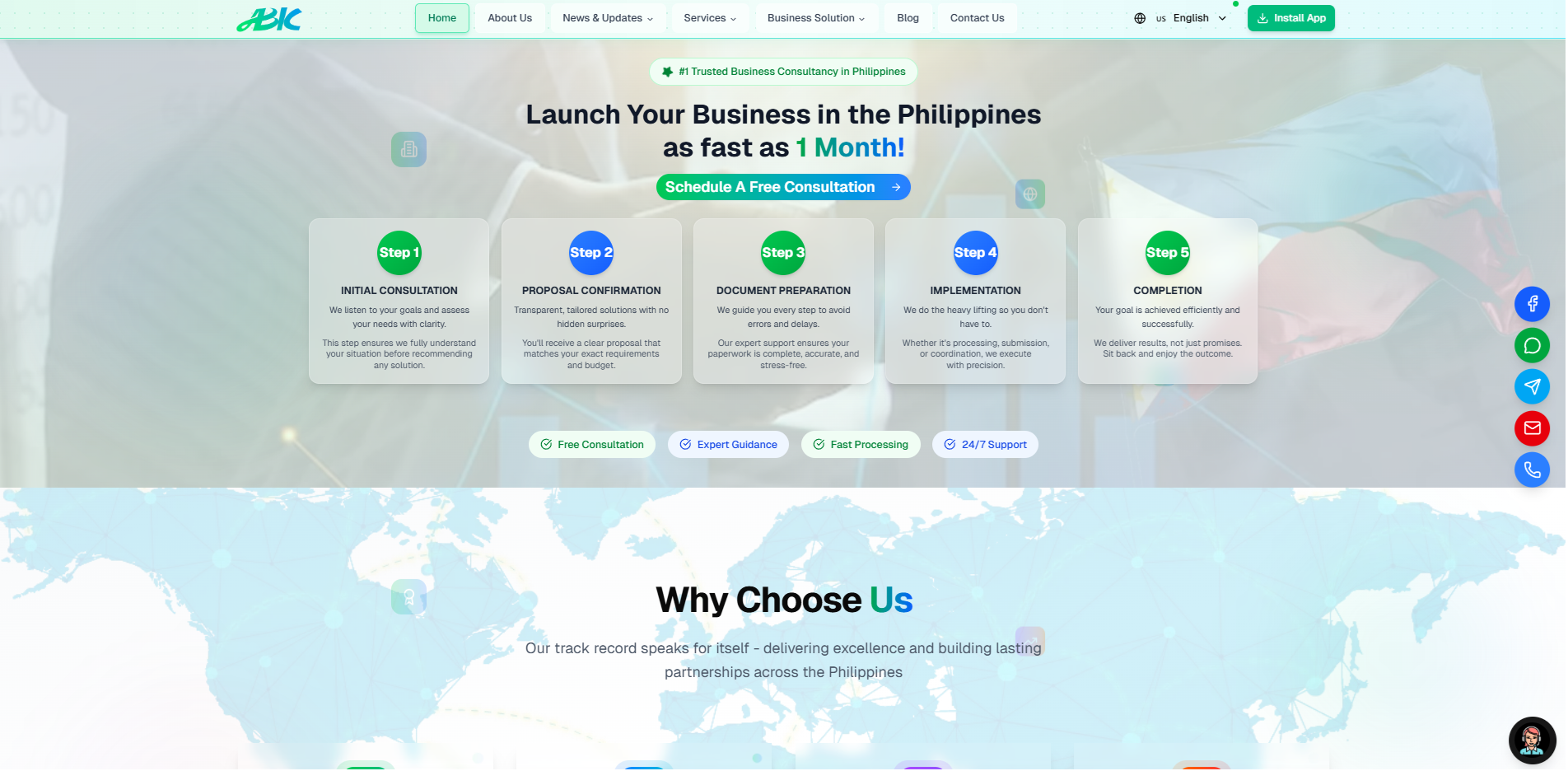 ABIC Consultancy Website