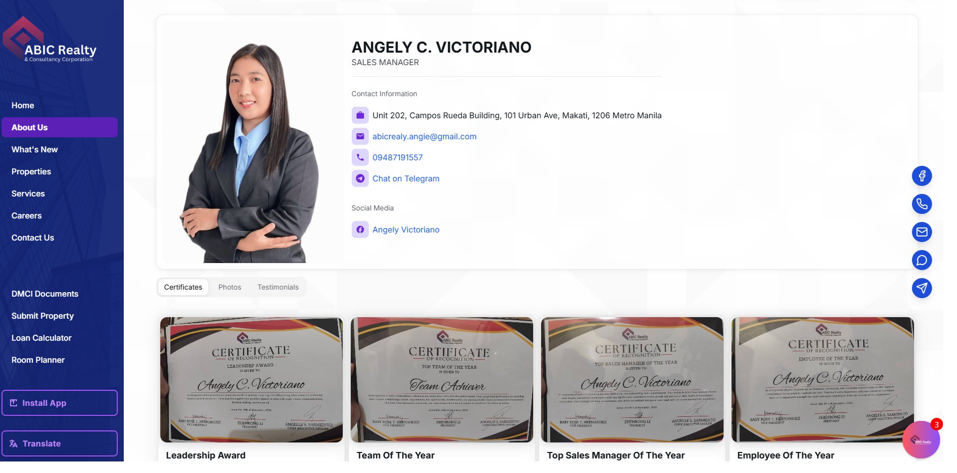 Angely Property Specialist