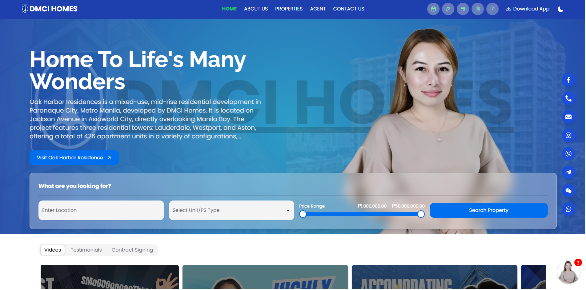 DMCI Real Estate Portal