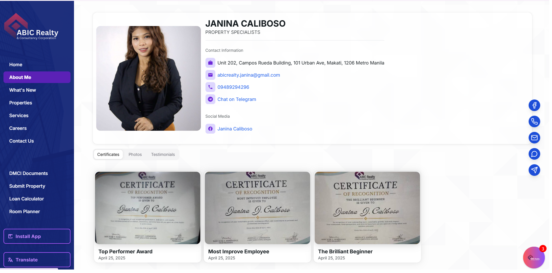 Janina Property Specialist