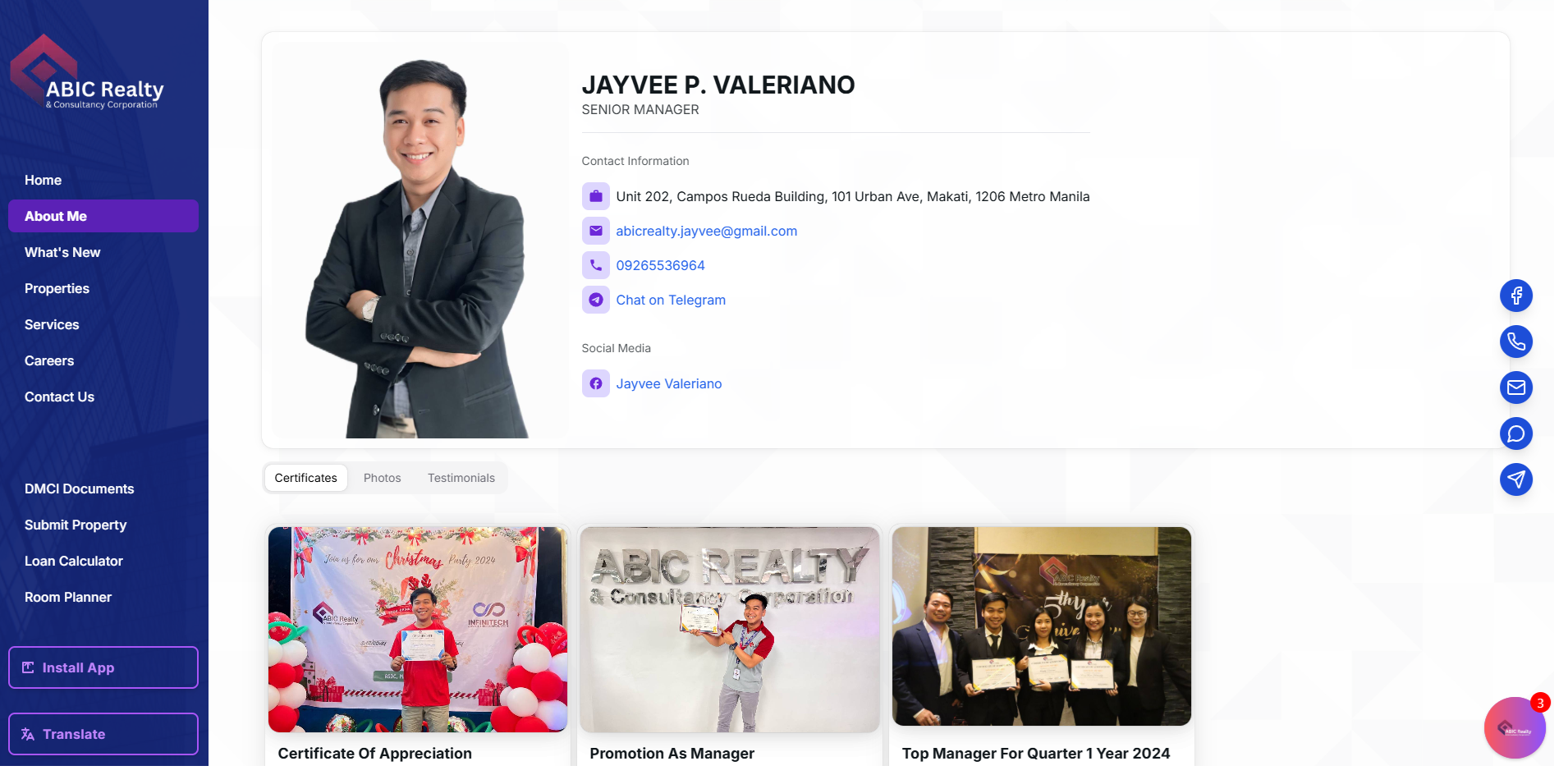 Jayvee Property Specialist