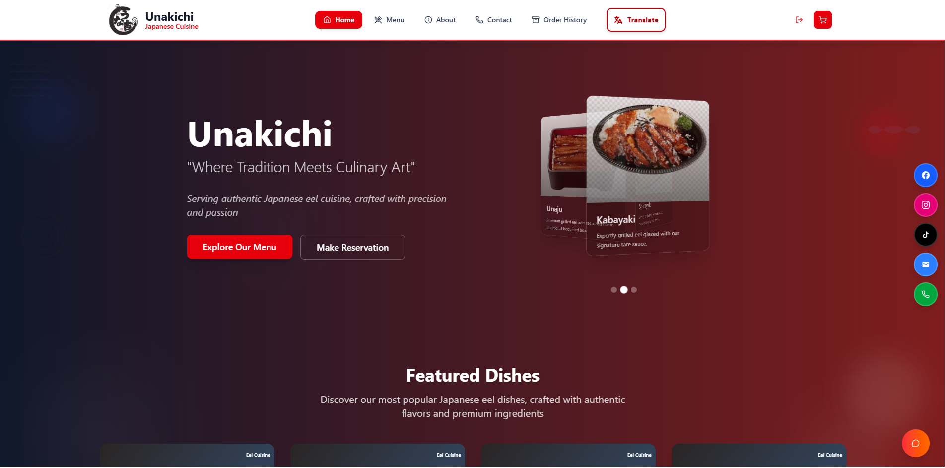 Unakichi E-Commerce